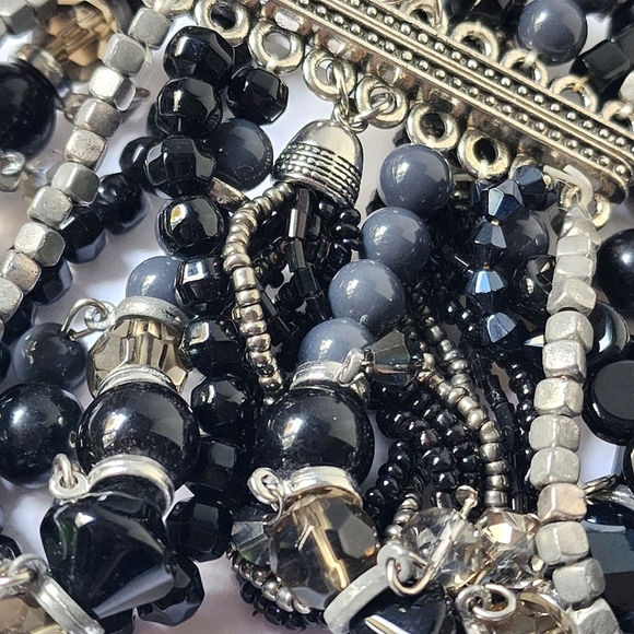 Boho Multi Strand Statement Bracelet - Picture 4 of 8